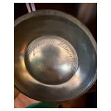 Vintage Pewter Pitcher & 2 Tankards Lot Unity Pewter Quart Mug