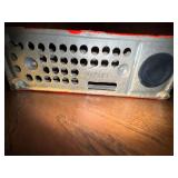 Vintage Trick Dog Cast Iron Mechanical Coin Bank Clown Circus