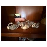 Set of 5 Duck Goose Bird Figurines Hand Painted Resin Carved Decor Set of 5 Duck Goose Bird Figurines Hand Painted Resin Carved Decor