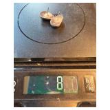 Vintage Sterling Silver Earring Lot Southwestern Turquoise Stone Mix