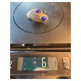 Vintage Sterling Silver Earring Lot Southwestern Turquoise Stone Mix