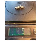 Vintage Sterling Silver Earring Lot Southwestern Turquoise Stone Mix