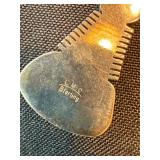 JMC Sterling Silver Blue Stone Inlay Necklace Vintage 33g