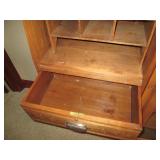 Secretary / display hutch approx 3....
