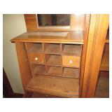 Secretary / display hutch approx 3....