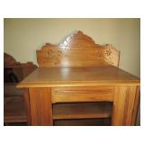 Secretary / display hutch approx 3....