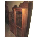 Secretary / display hutch approx 3....