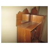 Secretary / display hutch approx 3....