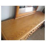 Dresser with mirror, 6