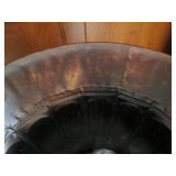 Large metal planter...