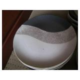 Plate and bowl set, with additional...