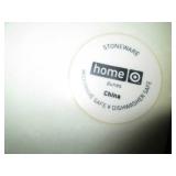 Plate and bowl set, with additional...