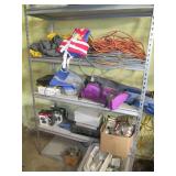 All contents of shelf, including el...