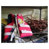 All contents of shelf, including el...