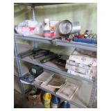 All contents of shelf, including au...