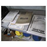 All contents of shelf, including au...