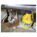 All contents of shelf, including au...