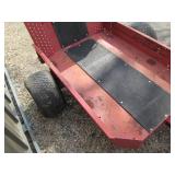Tramspro 100 garden trailer with ra...