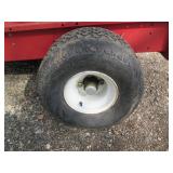 Tramspro 100 garden trailer with ra...