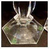 FR - Imperial Crystal Candlestick Pair (12.5 in Tall) & Huntington Home Pedestal & Assorted Holders