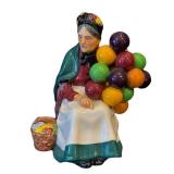 C7 - Royal Doulton The Balloon Man & The Balloon Seller Figurines