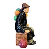 C7 - Royal Doulton The Balloon Man & The Balloon Seller Figurines