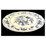 K - Blue Danube Dinnerware Set - 64-Piece White & Blue Floral Pattern