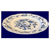 K - Blue Danube Dinnerware Set - 64-Piece White & Blue Floral Pattern