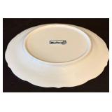 K - Blue Danube Dinnerware Set - 64-Piece White & Blue Floral Pattern