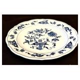 K - Blue Danube Dinnerware Set - 64-Piece White & Blue Floral Pattern