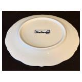 K - Blue Danube Dinnerware Set - 64-Piece White & Blue Floral Pattern