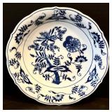 K - Blue Danube Dinnerware Set - 64-Piece White & Blue Floral Pattern
