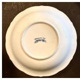 K - Blue Danube Dinnerware Set - 64-Piece White & Blue Floral Pattern