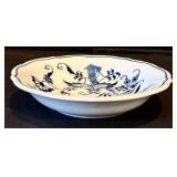 K - Blue Danube Dinnerware Set - 64-Piece White & Blue Floral Pattern