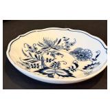 K - Blue Danube Dinnerware Set - 64-Piece White & Blue Floral Pattern
