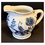 K - Blue Danube Dinnerware Set - 64-Piece White & Blue Floral Pattern
