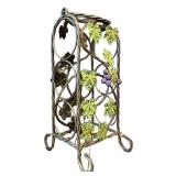 LR - Grapevine Wine Holder with Stemware