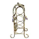 LR - Grapevine Wine Holder with Stemware
