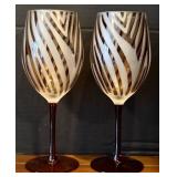 LR - Grapevine Wine Holder with Stemware