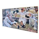 LR - Nikolay Baskakov Milkmaids, Novella (1962) Russian Realism Wall Art