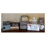 LR - Wood Signs - Inspirational Quotes