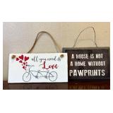 LR - Wood Signs - Inspirational Quotes