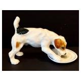 C7 - Pair of Royal Doulton Jack Russell Porcelain Figurines - Character Dog Series, Hand Painted