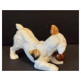 C7 - Pair of Royal Doulton Jack Russell Porcelain Figurines - Character Dog Series, Hand Painted