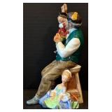 C7 - Royal Doulton The Puppetmaker HN2253 Figurine (England)