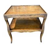 LR - Pair of Vintage Wood Side Tables