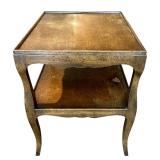 LR - Pair of Vintage Wood Side Tables