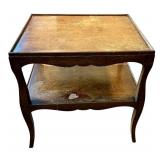 LR - Pair of Vintage Wood Side Tables