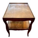 LR - Pair of Vintage Wood Side Tables