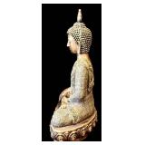 LR - Three Hands Buddha Statue -Resin, 16 Inches Tall Indoor Decor